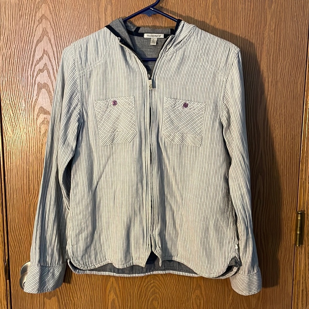 Toad & Co Cotton Zip Jacket